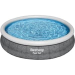 Kit Piscine hors sol autoportante BESTWAY - Fast Set™ - 366x76cm - Ronde (Liv...