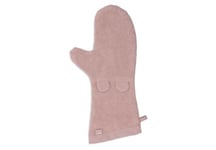 Jollein Gants de toilette pour bébé - Tissu éponge - Rose sauvage - 42 x 15 cm - 100% coton - Gant de toilette pour bébé - Certifié Oeko-Tex