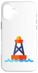 Coque pour iPhone 16 Plus Bouée nautique amusante pour les plaisanciers – Capitaines de bateau