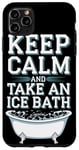 iPhone 11 Pro Max Ice Bath and Cold Shower Wellness Cold Therapy Recovery Tee Case