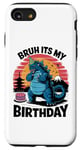 Coque pour iPhone SE (2020) / 7 / 8 Kaiju Décorations dinosaures monstres japonais pour fête d'anniversaire