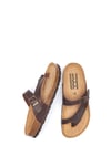 'Wilma Waxy' Toe-Post Cork Footbed Sandals