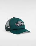 Vans Unisex Classic Patch Curved Bill Trucker Hat in Bistro Green - One Size