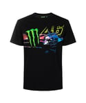 T-Shirt Monster Energy Vr46 Noir Homme "Car