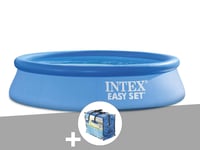 Kit piscine autoportée Intex Easy Set 2,44 x 0,61 m + Bâche à bulles