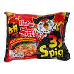 3 x Snabbnudlar Buldak 3x Spicy Samyang | 3 x 140 G