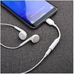 Audio Cable USB Type C to 3.5mm AUX Headset Jack Adapter Cable For Galaxy phones