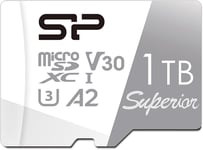 1To Superior Micro SDXC UHS-I (U3), V30 4K A2,High Speed MicroSD Card, Compatible with Nintendo-Switch, Steam Deck