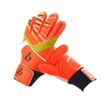 Målvaktshandskar för barn Fotbollshandskar ORANGE STORLEK 5 orange orange size 5