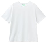 United Colors of Benetton Women's T-Shirt 3096d104p, White 101, M