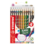 STABILO étui de 24 crayons de couleur EASYcolors droitier