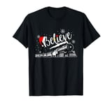 Christmas North Pole Polar Express All Abroad Xmas T-Shirt