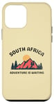 Coque pour iPhone 12 mini L'aventure vous attend en Afrique du Sud Vintage