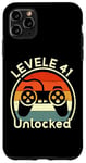 iPhone 11 Pro Max Level 41 Unlocked: Vintage Video Game Controller 41 Birthday Case