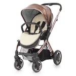 Ex Display- Babystyle Oyster 2 Pushchair Rose Gold Chassis and Seat Unit -Copper