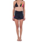 Hurley Nascar Color Blocked 2,5" Boardshort Maillot de Bain pour Femme, Black White