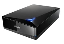 ASUS TurboDrive BW-16D1H-U Vitesse de gravure Blu-Ray x16 ultra-rapide, M-Disc supporté pour un stockage assuré pendant 1000 ans, USB 3.0 (USB 3.1 Gen 1) pour Windows et Mac OS