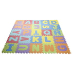 Puzzle Tapis Mousse bébé,36 pièces,Alphabets & Chiffres