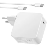 Laddare för Mac Book 2016 2017 2018 2019 2020 Pro 61W USB C Nätadapter