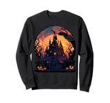 Eerie Night At The Scary Halloween Mansion Sweatshirt