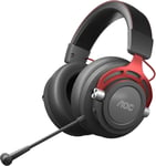 GH401 - Casque de jeu sans fil pour PC, PS4 / PS5, Xbox, Switch, connexion audio de 3,5 mm, autonomie de 16 heures, noir