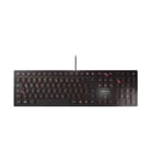 CHERRY KC 6000 Slim keyboard Universal USB QWERTZ German Black