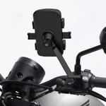 Black Phone Stand Universal Bracket New Mobile Phone Holder  for Bike