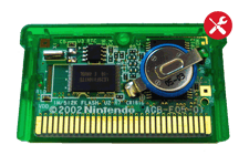 batteribyte spelkassett - Nintendo Gameboy Advance (GBA)