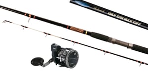 Trollingset Okuma XPD30D Vänster + Ugly Stik Tiger Gold Tuff 7´