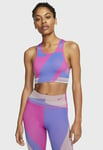 Women’s Nike Icon Clash Bra & Seamless 20cm Training Shorts Sz S Multi Colour