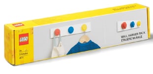 Lego Wall Hanger Rack Red - Blue - Yellow