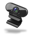 GROOV-E USB POWERED 1080P WEBCAM FULL HD WITH TRIPOD MOUNT - BLACK - GVPC11BK