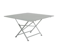 Table de jardin carrée Cargo 130 x 130 cm Gris Lapilli - Fermob