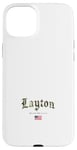 Coque pour iPhone 15 Plus Layton Gothic Design Camouflage Version