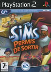 LES SIMS - PERMIS DE SORTIR / SONY PS2 / NEUF SOUS BLISTER D'ORIGINE / VF