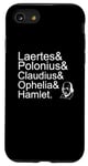 Coque pour iPhone SE (2020) / 7 / 8 Théâtre anglais Shakespeare Design pour écrivains