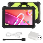 7 tuuman tabletti 8 Core CPU Android 10 2.4G 5G WIFI 4GB 32GB 1960x1080 IPS 5000mah Kids Tablet EU Plug 100?240V Green