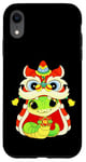 Coque pour iPhone XR Happy Lunar Chinese New Year 2025 Cute Baby Snake Dragon