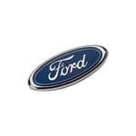 9\" 3-stifts blå Ford Oval-grillmärke emblem för Transit Mk6 Mk7 2006 - 2014"