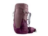 Deuter Futura Pro 34 Sl, Topp, Turgåing, Fjellklatring, Bordeaux, Unisex, Polyamid, Polyetersulfon (Pes), Bunnlomme, Sidelomme