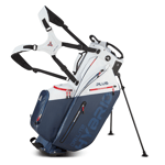 Big Max Dri Lite Hybrid Plus Golf Stand Bag 2024 - White Navy Red