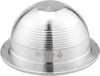 Stainless Steel Reusable Refillable Coffee Pod Capsules Kit For Nespresso Vertuo