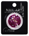 Medis Sun Glow Art Glitter & Glam Nid d'abeille Violet pack de 4 (4 x 1 pièce)