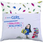 Matilda Books Filled Cushion