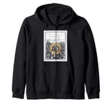 New York City Skyline The American Dream, Cool New York City Zip Hoodie