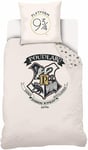 Parure housse de couette 140 x 200 cm Harry Potter Poudlard