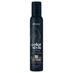 Indola Colour Mousse For Hair Temporary Hair Colour 200ml - Dark Ash