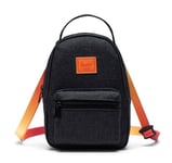 Herschel Mixte Nova Crossbody Sac à Dos, Coucher de Soleil hachuré Noir, Taille Unique