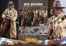 Figurine articulée Hot Toys Retour vers le futur 3 Doc Brown Retour vers le f...