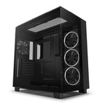 NZXT H9 Elite Black Mid Tower Dual Window Tempered Glass Gaming Case